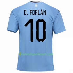 Jalkapallo Pelipaidat Uruguay D.Forlan 10 World Cup 2018 Kotipaita